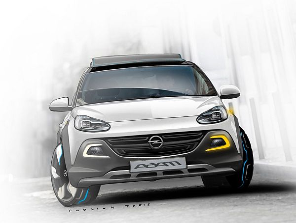 Opel Adam Crossover Studie Adam Rocks Vorne