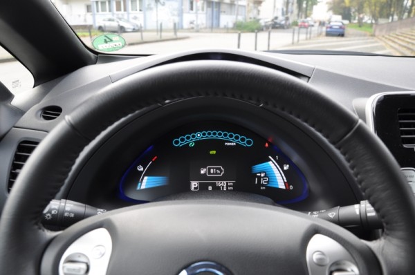 Nissan Leaf Test Cockpit