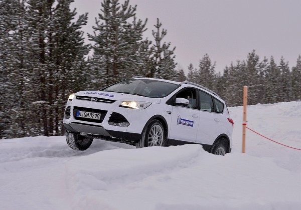 Michelin Winter Experience 2014 Ford Kuga Off Road Hoch