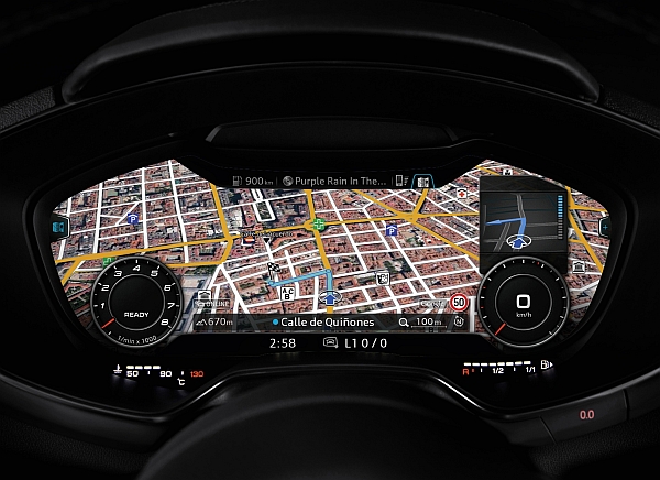 Audi TTS virtual cockpit
