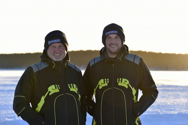 Michelin Winter Experience 2015 Armin Schwarz und Mark Wallenwein
