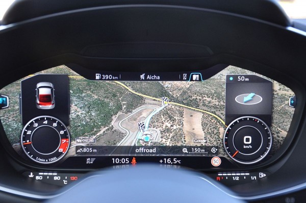 Neuer Audi TTS Coupe 2015 Audi virtual cockpit