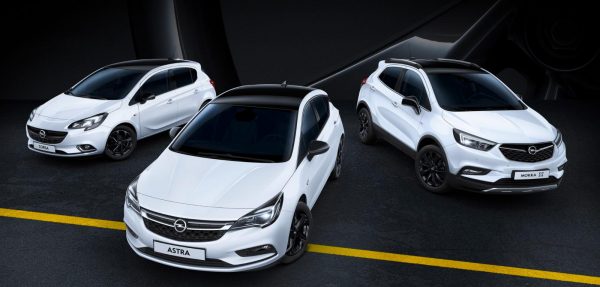 Opel Corsa_Astra_Mokka X_Black Sondermodelle_2018_01