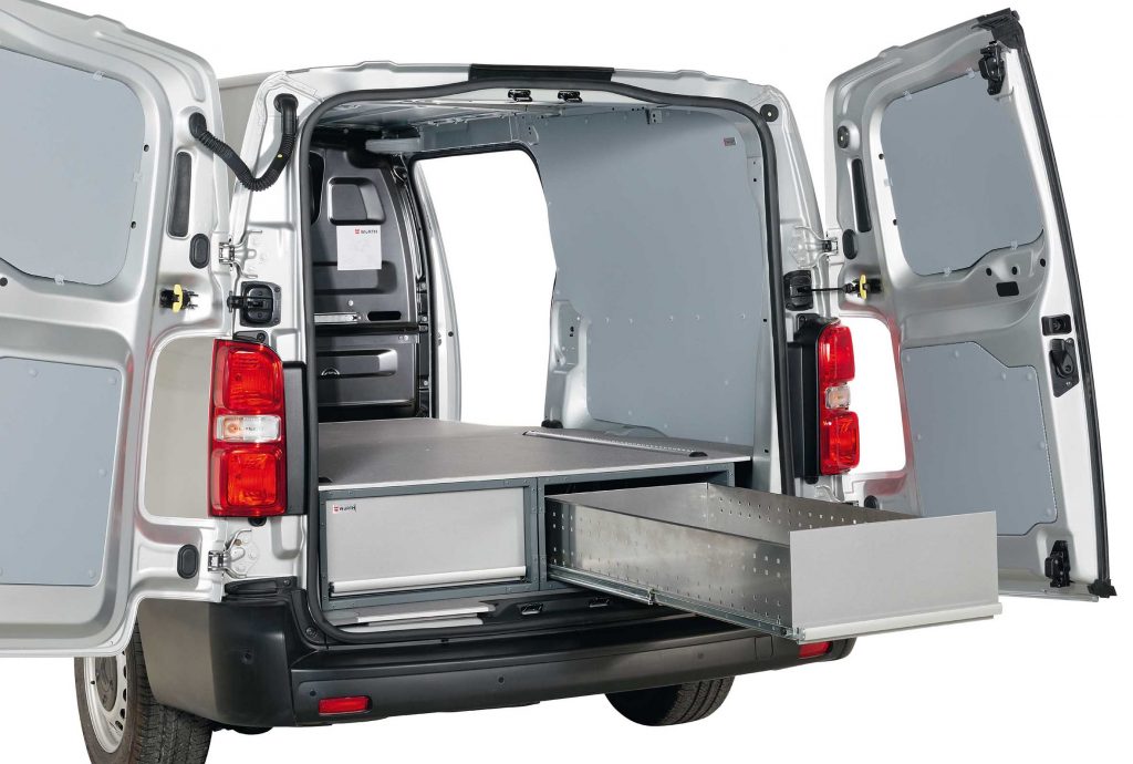 Citroën Jumpy Workline Solution Doppelter Boden für den Transporter Citroën Jumpy Workline Solution Doppelter Boden für den Transporter