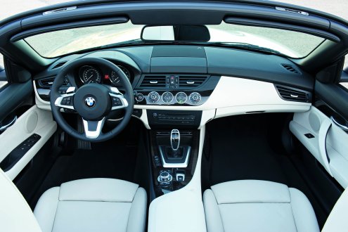 Neuer BMW Z4 Cockpit